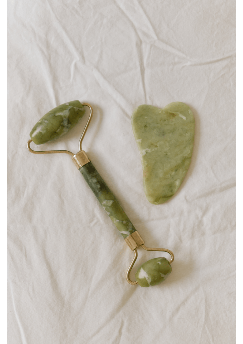 Pedra Gua Sha Quartzo Verde - Image 4